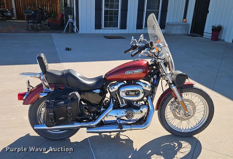 image for item EI8404 2009 Harley Davidson XL1200L Sportster Low motorcycle