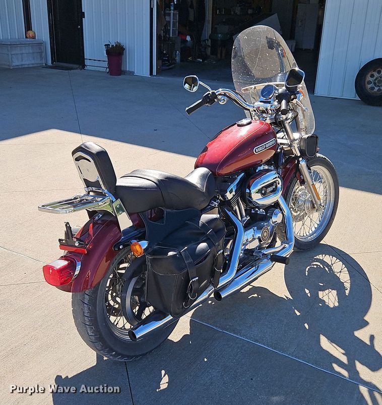 image for item EI8404 2009 Harley Davidson XL1200L Sportster Low motorcycle