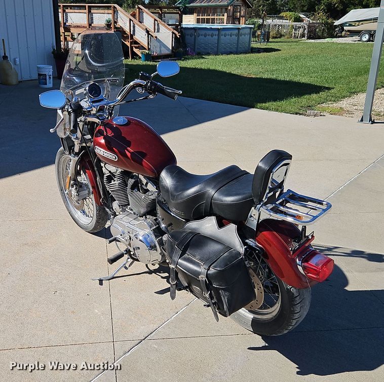 image for item EI8404 2009 Harley Davidson XL1200L Sportster Low motorcycle