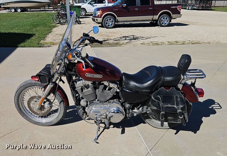 image for item EI8404 2009 Harley Davidson XL1200L Sportster Low motorcycle