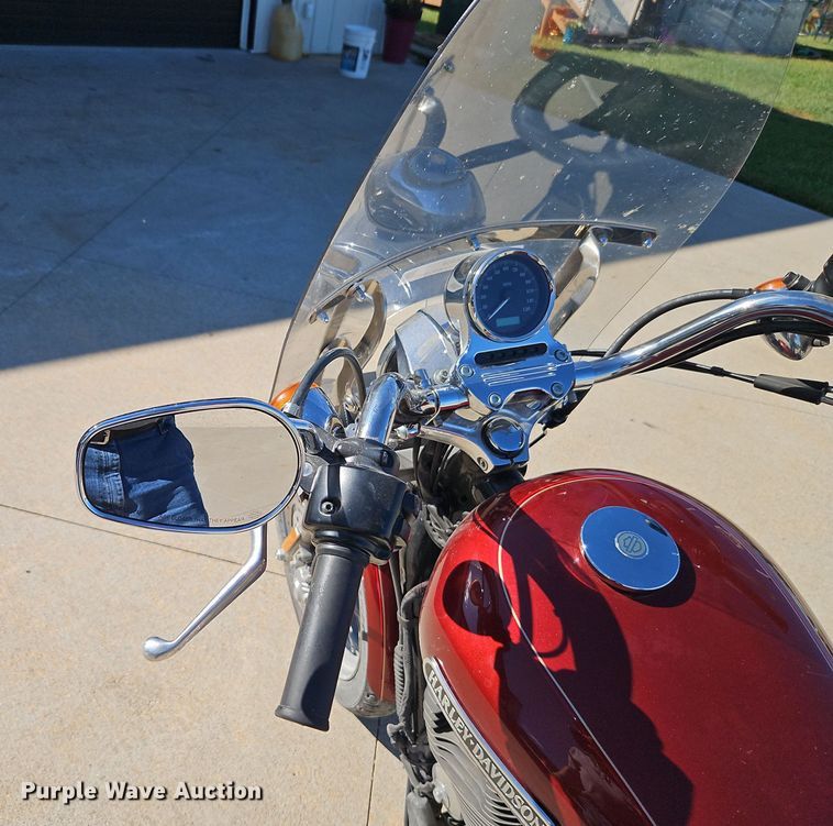 image for item EI8404 2009 Harley Davidson XL1200L Sportster Low motorcycle