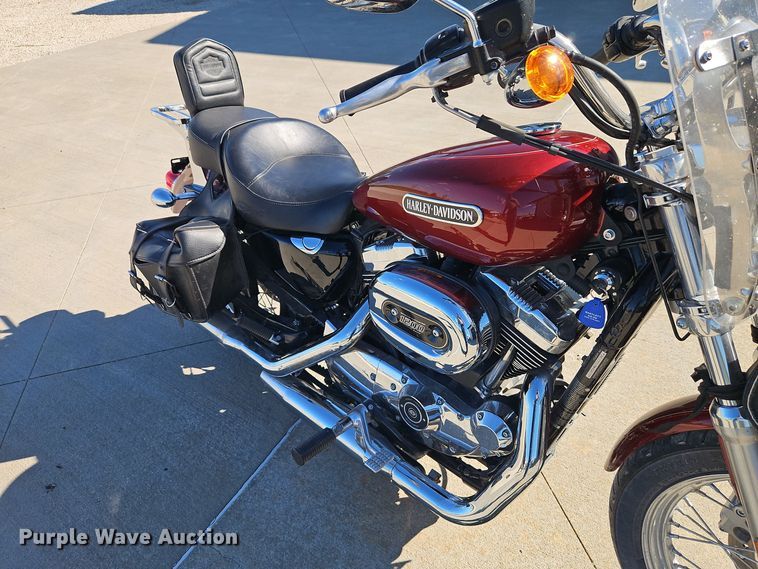 image for item EI8404 2009 Harley Davidson XL1200L Sportster Low motorcycle