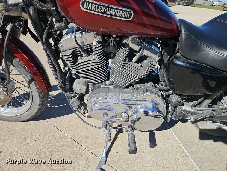 image for item EI8404 2009 Harley Davidson XL1200L Sportster Low motorcycle