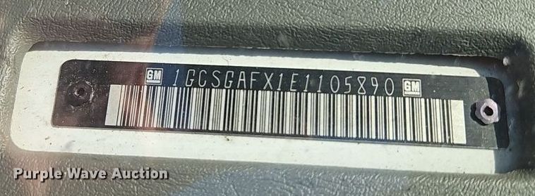 image for item EI8419 2014 Chevrolet  Express G1500 van