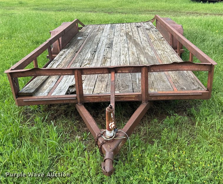 image for item EJ0504 Shop built  utility trailer