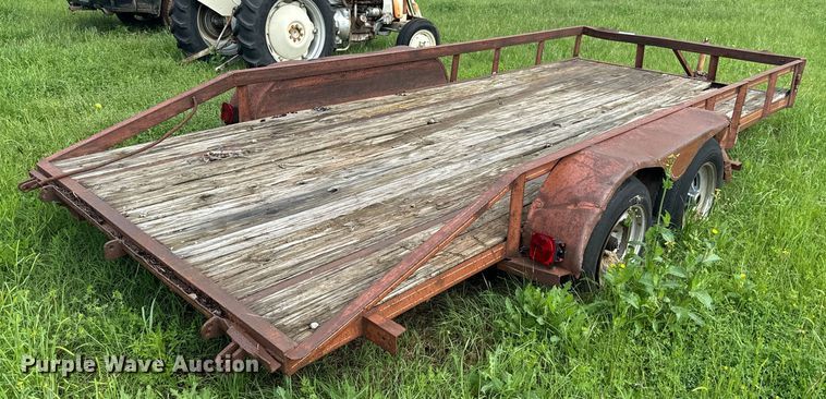 image for item EJ0504 Shop built  utility trailer