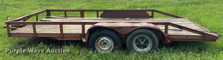 image for item EJ0504 Shop built  utility trailer