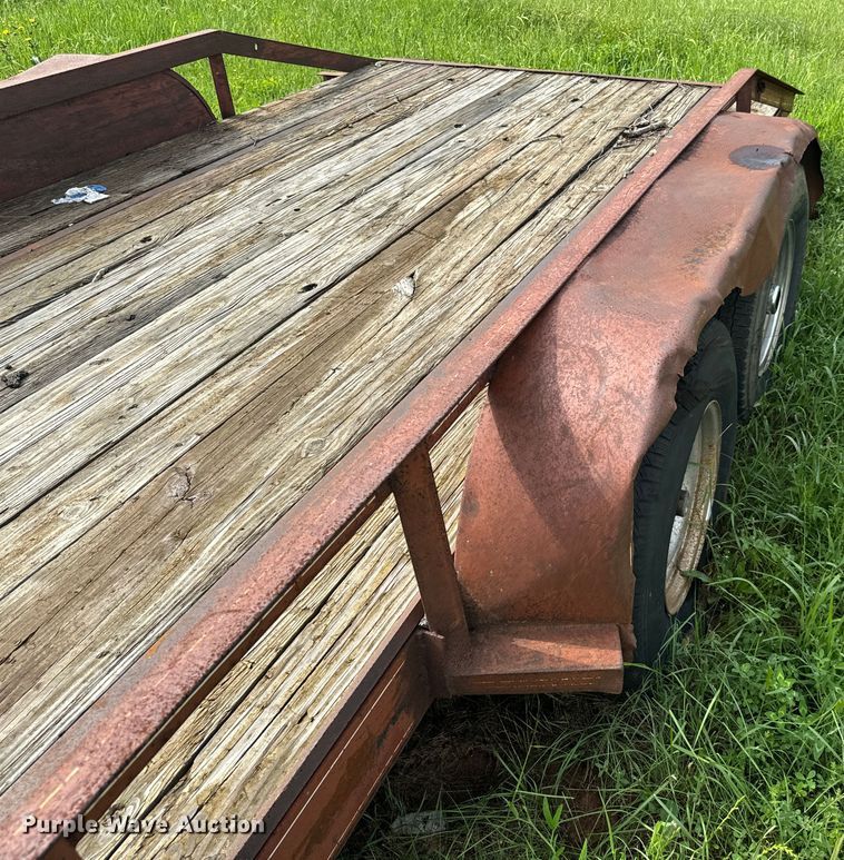 image for item EJ0504 Shop built  utility trailer