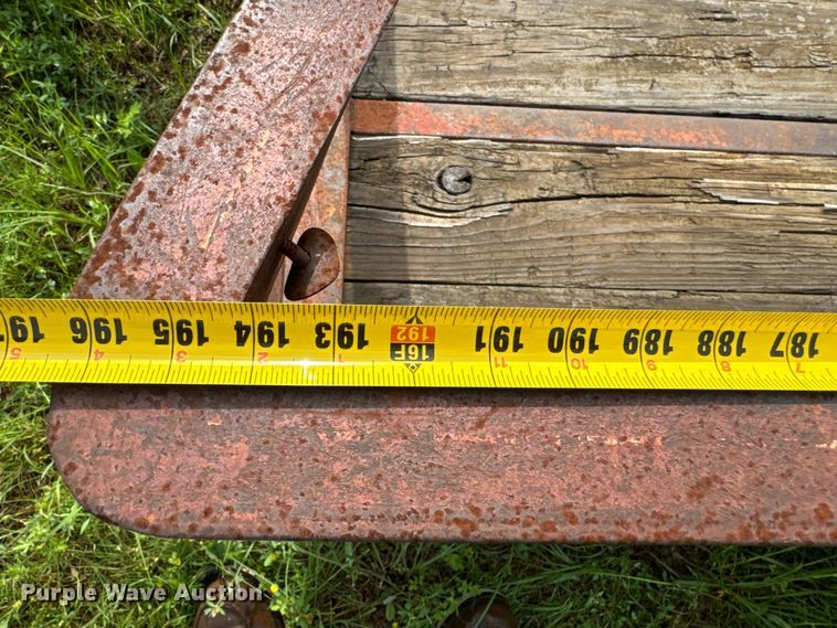 image for item EJ0504 Shop built  utility trailer