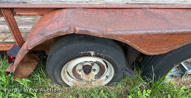 image for item EJ0504 Shop built  utility trailer