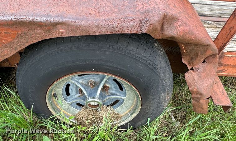 image for item EJ0504 Shop built  utility trailer