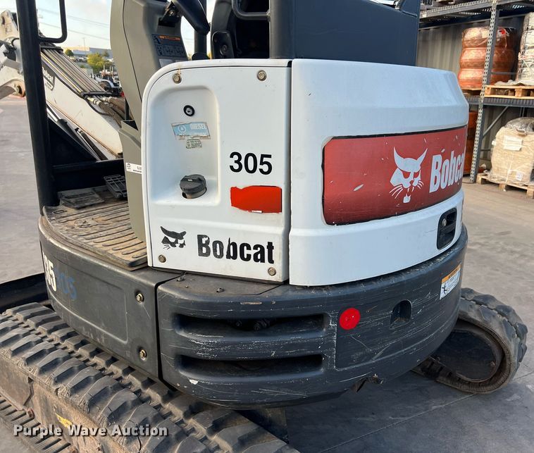 image for item EJ3026 2016 Bobcat E35 mini excavator