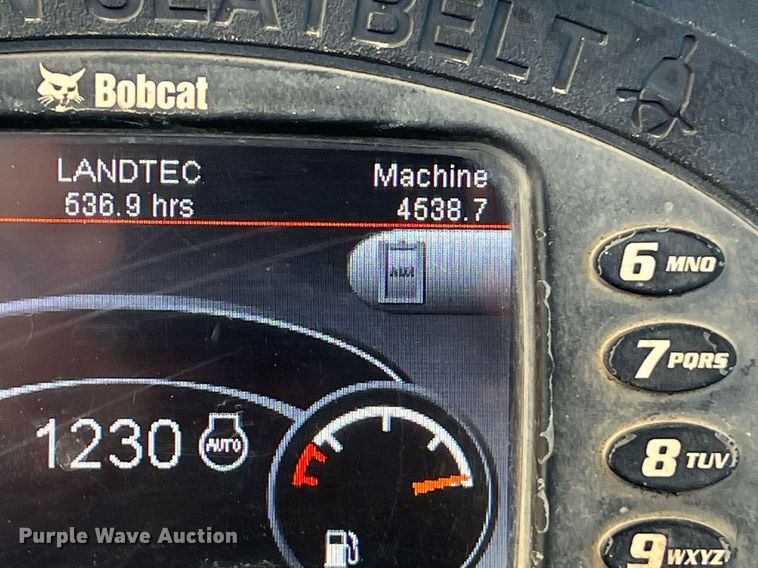 image for item EJ3026 2016 Bobcat E35 mini excavator