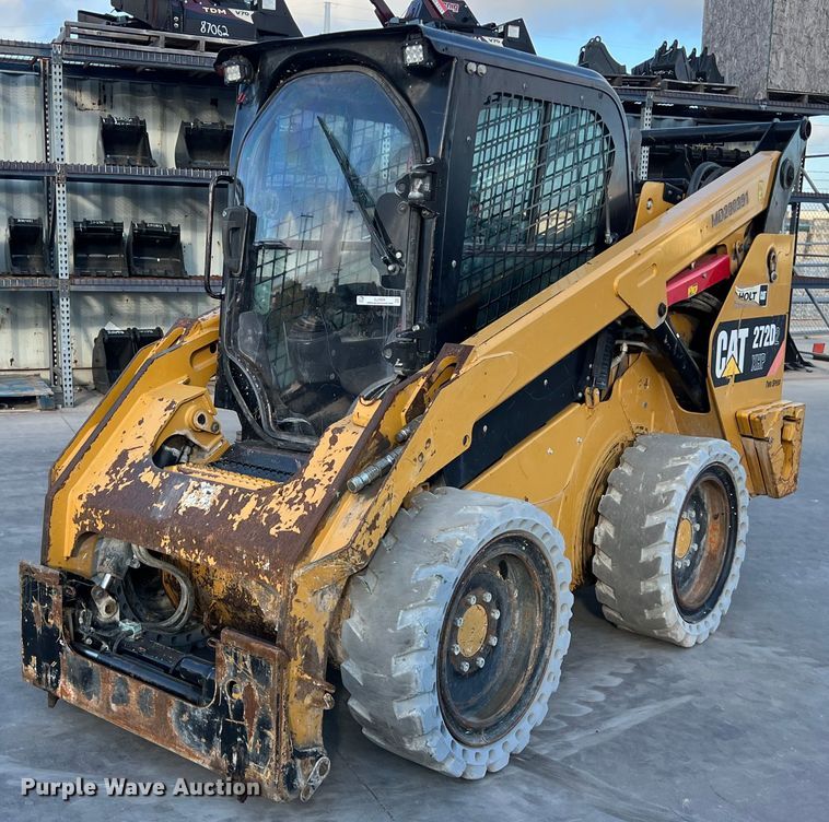 image for item EJ3029 2016 Caterpillar 272D2 XHP skid steer loader