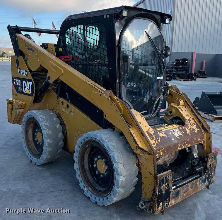 image for item EJ3029 2016 Caterpillar 272D2 XHP skid steer loader