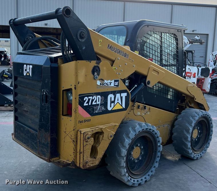 image for item EJ3029 2016 Caterpillar 272D2 XHP skid steer loader