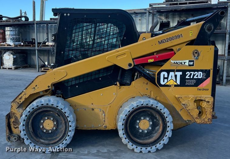 image for item EJ3029 2016 Caterpillar 272D2 XHP skid steer loader