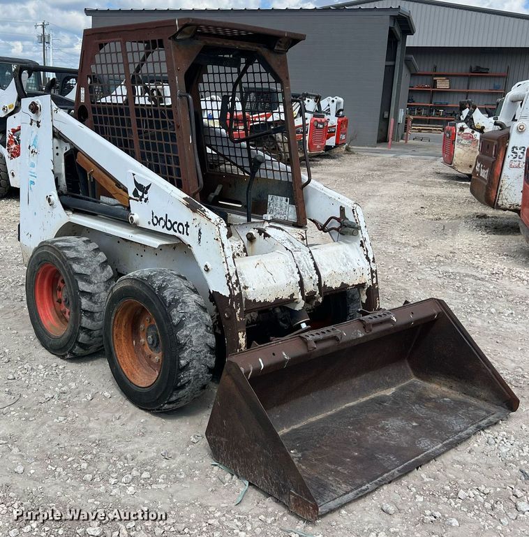 image for item EJ3031 1995 Bobcat 753 skid steer loader