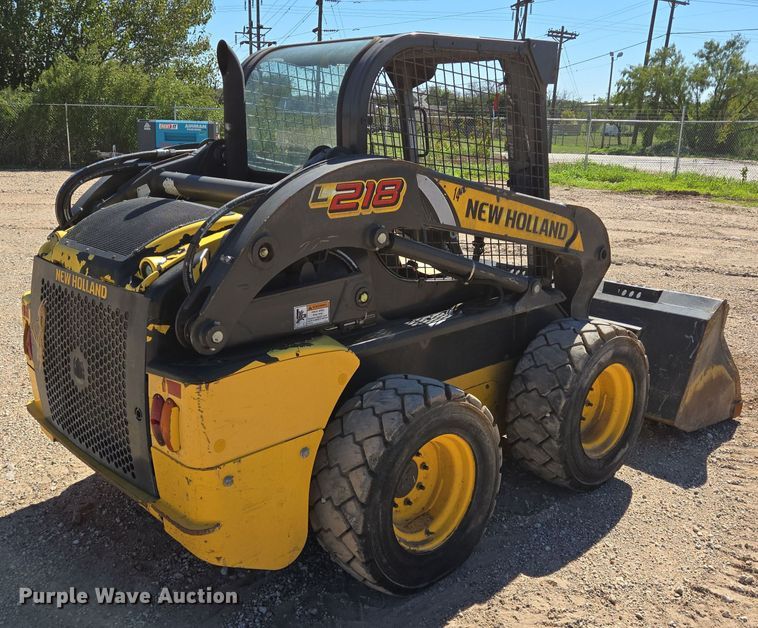 image for item EJ3061 2012 New Holland L218 skid steer loader