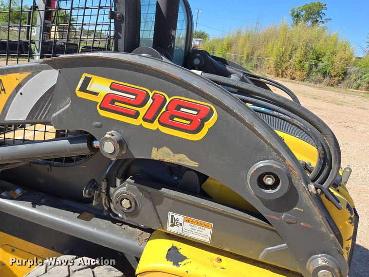 image for item EJ3061 2012 New Holland L218 skid steer loader