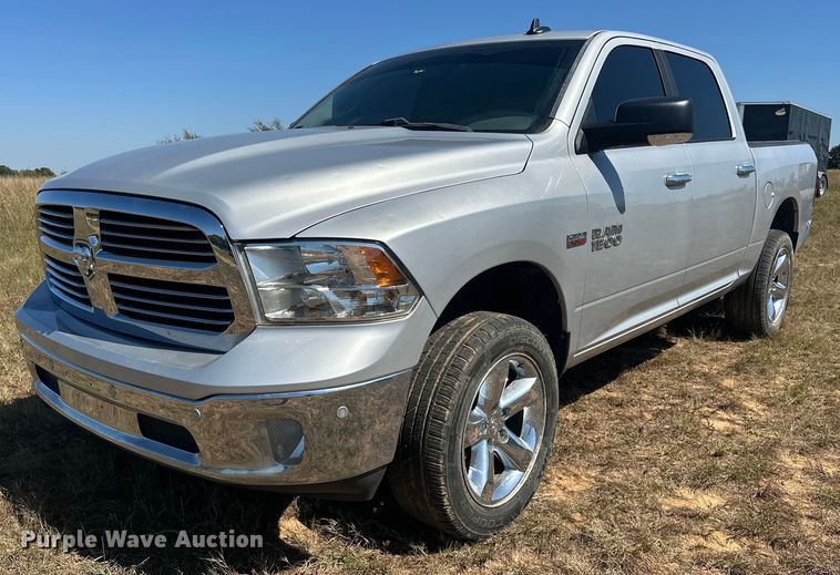image for item EJ4868 2018 Dodge Ram 1500 Crew Cab pickup truck