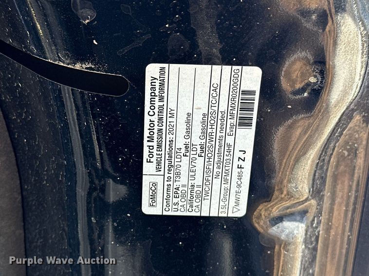 image for item EJ4874 2021 Lincoln  Navigator  SUV