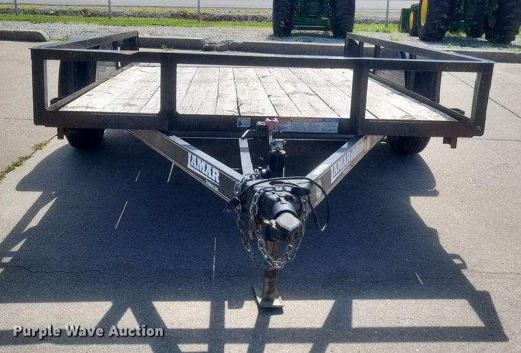 image for item EJ8010 2016 Lamar utility trailer