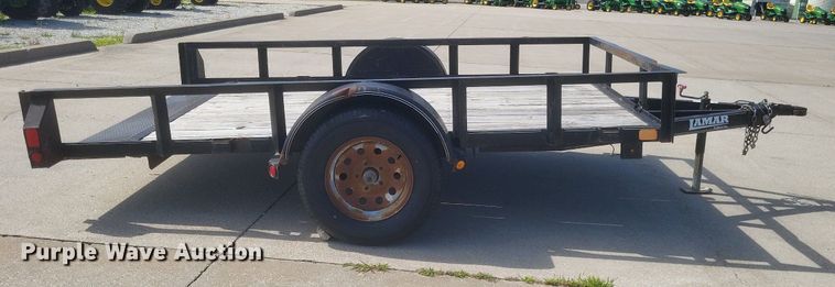 image for item EJ8010 2016 Lamar utility trailer