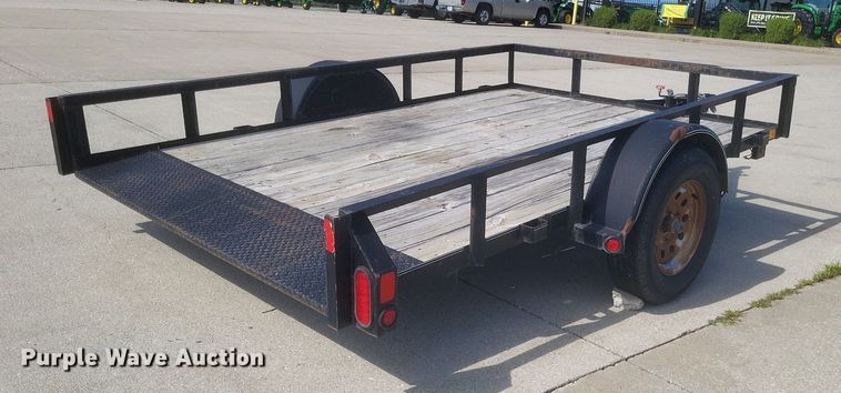 image for item EJ8010 2016 Lamar utility trailer