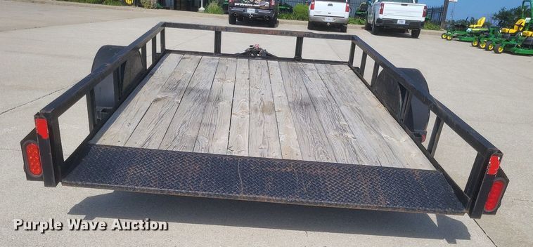 image for item EJ8010 2016 Lamar utility trailer