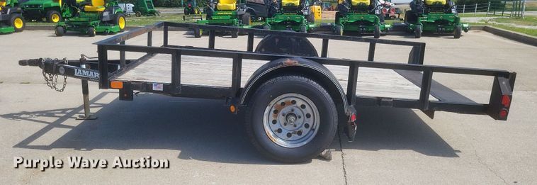 image for item EJ8010 2016 Lamar utility trailer