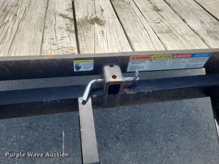 image for item EJ8010 2016 Lamar utility trailer