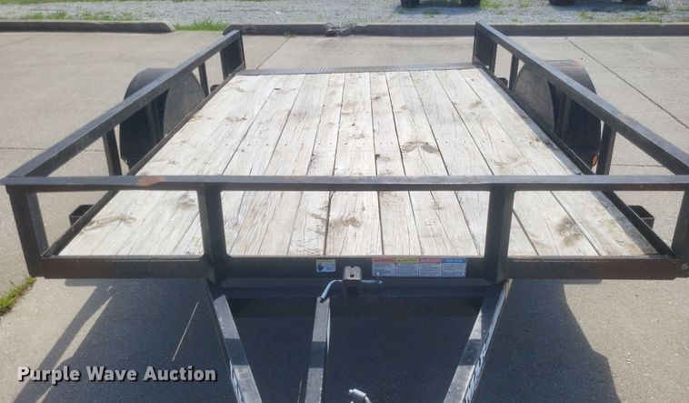 image for item EJ8010 2016 Lamar utility trailer