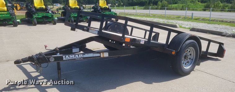 image for item EJ8010 2016 Lamar utility trailer