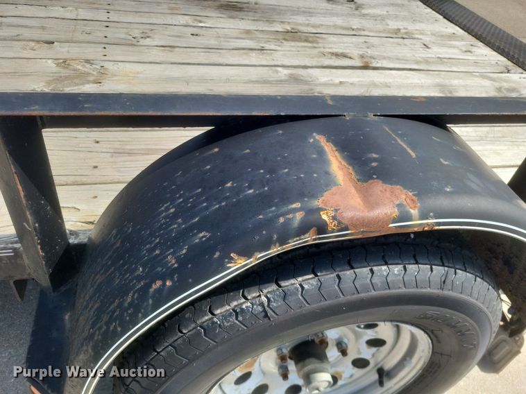 image for item EJ8010 2016 Lamar utility trailer