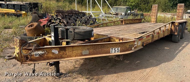 image for item EK0003 2008 Belshe BF9T equipment trailer