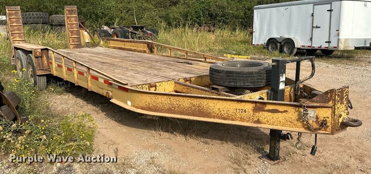 image for item EK0003 2008 Belshe BF9T equipment trailer