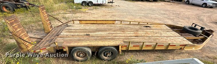 image for item EK0003 2008 Belshe BF9T equipment trailer