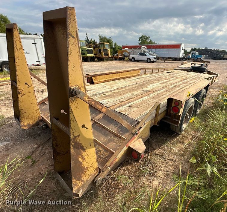 image for item EK0003 2008 Belshe BF9T equipment trailer