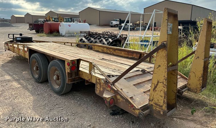 image for item EK0003 2008 Belshe BF9T equipment trailer
