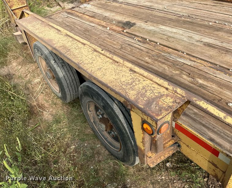 image for item EK0003 2008 Belshe BF9T equipment trailer