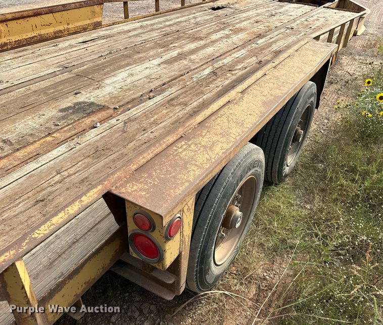 image for item EK0003 2008 Belshe BF9T equipment trailer