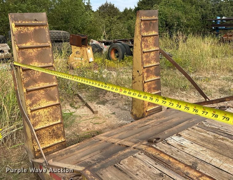 image for item EK0003 2008 Belshe BF9T equipment trailer