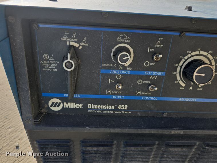 image for item EK2159 Miller Dimension 452  welder