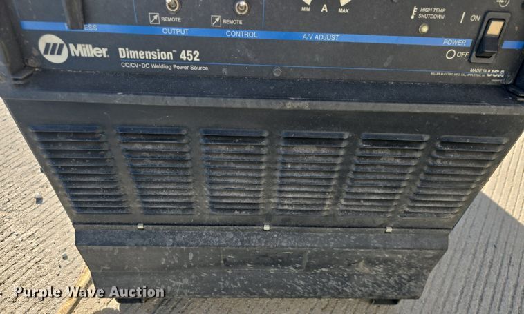 image for item EK2159 Miller Dimension 452  welder