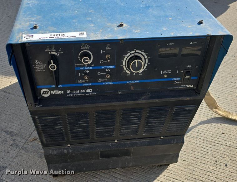 image for item EK2160 Miller  Dimension 452  welder
