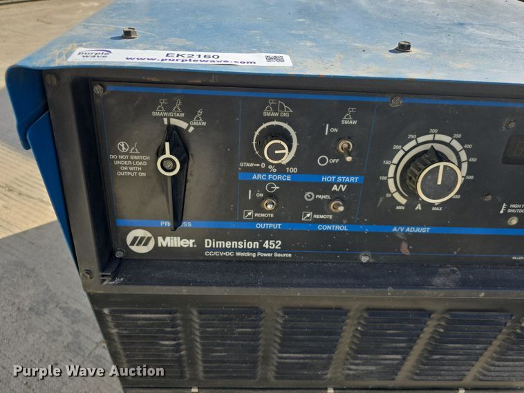 image for item EK2160 Miller  Dimension 452  welder