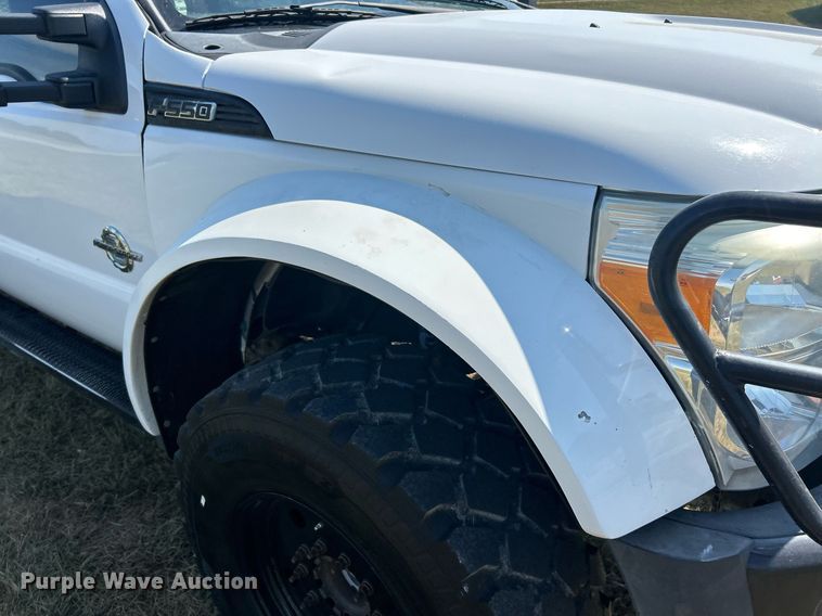 image for item EK3405 2016 Ford F550 XL Super Duty utility / service truck