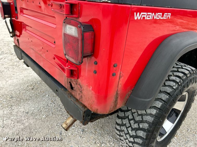 image for item EK3421 1995 Jeep Wrangler  SUV