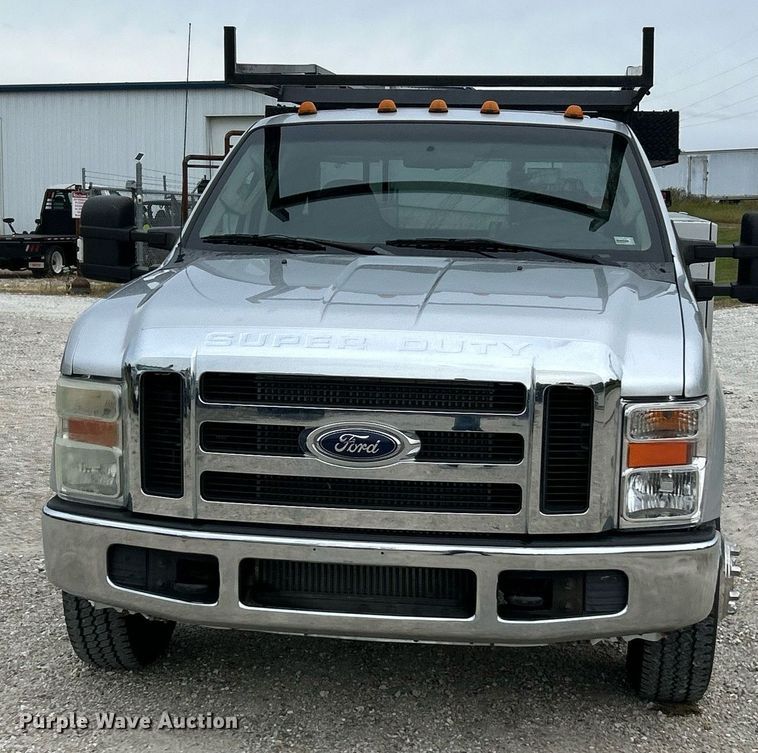 image for item EK3423 2010 Ford F350 Super Duty XLT SuperCab utility bed pickup truck